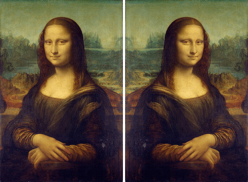 Mona Lisa Reflection